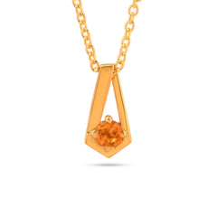 Minimal Sunshine Necklace