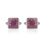 Quad Amethyst Cufflinks