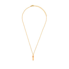 Citrine Bar Necklace