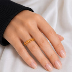 Sunshine Wave Ring