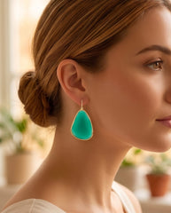 Green Radiance Earrings