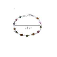 Prism Glow Tourmaline Bracelet