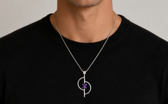 Amethyst Orbit Pendant