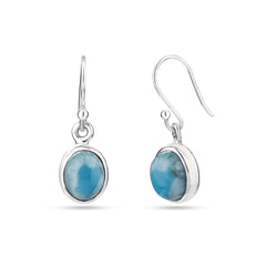 Serene Larimar Earrings