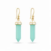 Aventurine 925 Silver Earrings