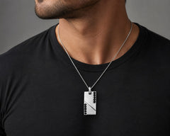 Black Edge Pendant