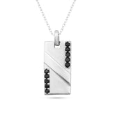 Black Edge Pendant