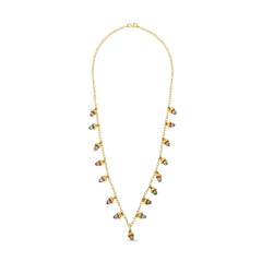 Celestial Bullet Gem Necklace Set