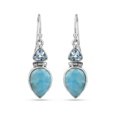 Blue Balance Earrings