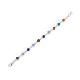 Everyday Multi-Coloured Tourmaline Bracelet