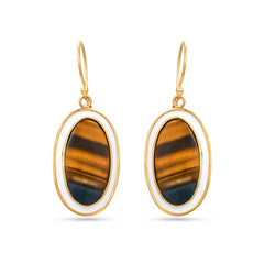 Rustic Stripes Earrings