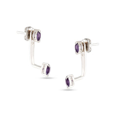 Violet Mist Earrings