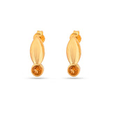 Golden Leaf Earrings