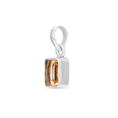 Everyday Citrine Pendant in Silver