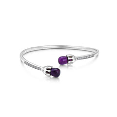 Lilac Swirl Bracelet