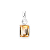 Everyday Citrine Pendant in Silver
