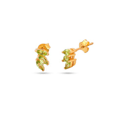 Cuddly Green Earrings