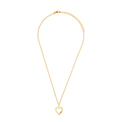 Evergreen Sunshine Heart Necklace