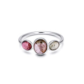 Prism Glow Ring in 925 Silver