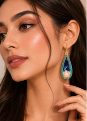 Blue Pulse Earrings