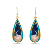 Blue Pulse Earrings