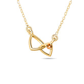 Citrine Tangle Necklace
