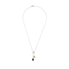 Purple Yellow Celestial Necklace