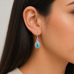 Serene Larimar Earrings