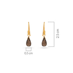 Smoky Glow Earrings
