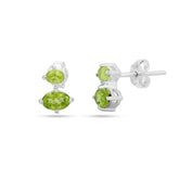 Spring Green Peridot Earrings