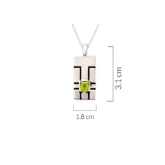 Green Maze Pendant