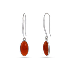Blingy Orange Earrings