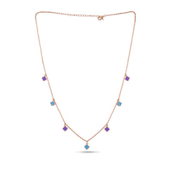 Enamel Charms Necklace