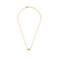 Apatite Necklace In 925 Silver