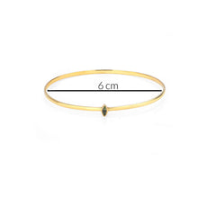 Peridot Pulse Bangle