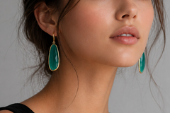 Emerald Glow Earrings
