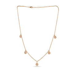 Hexagon Charm Necklace