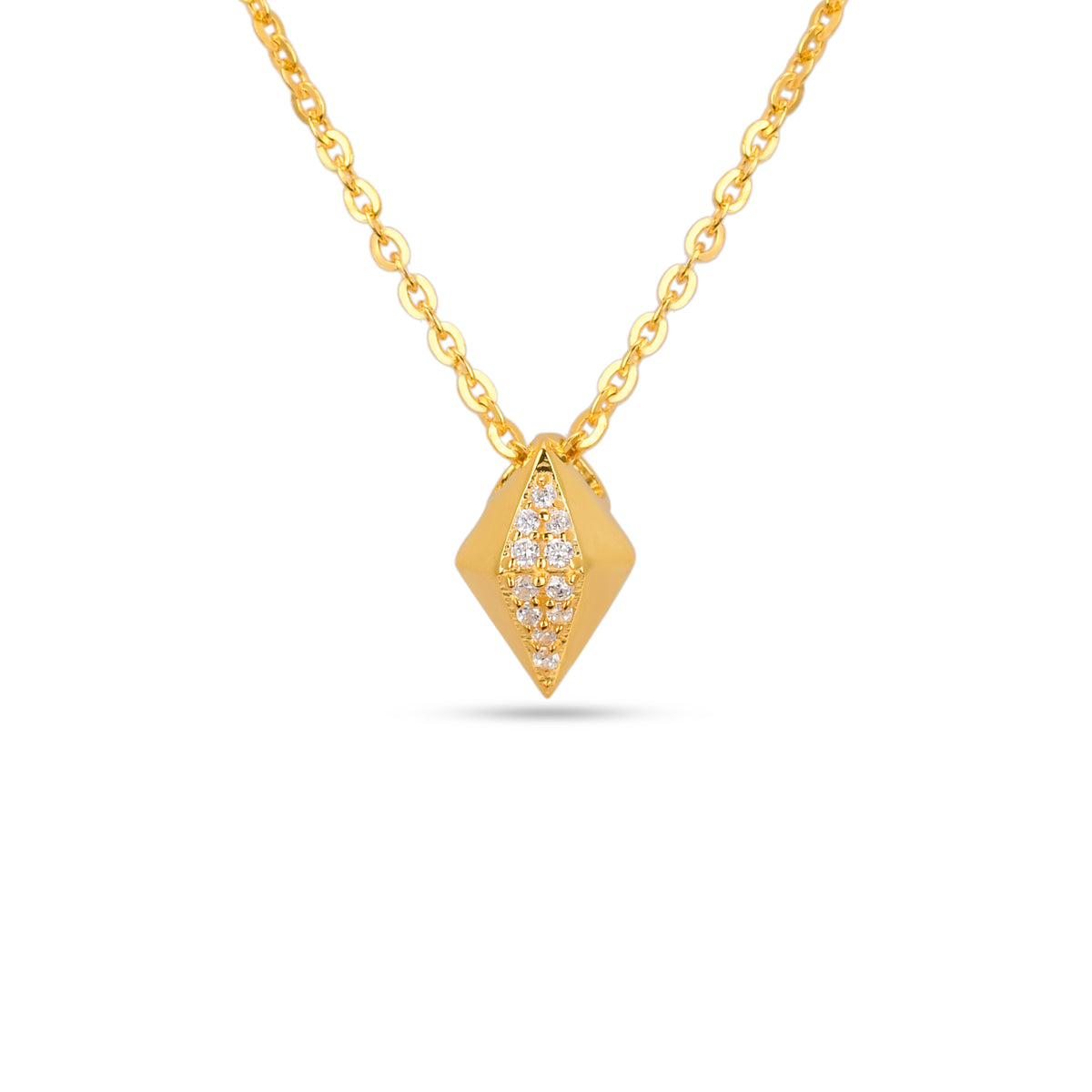 CZ Necklace In 925 Silver