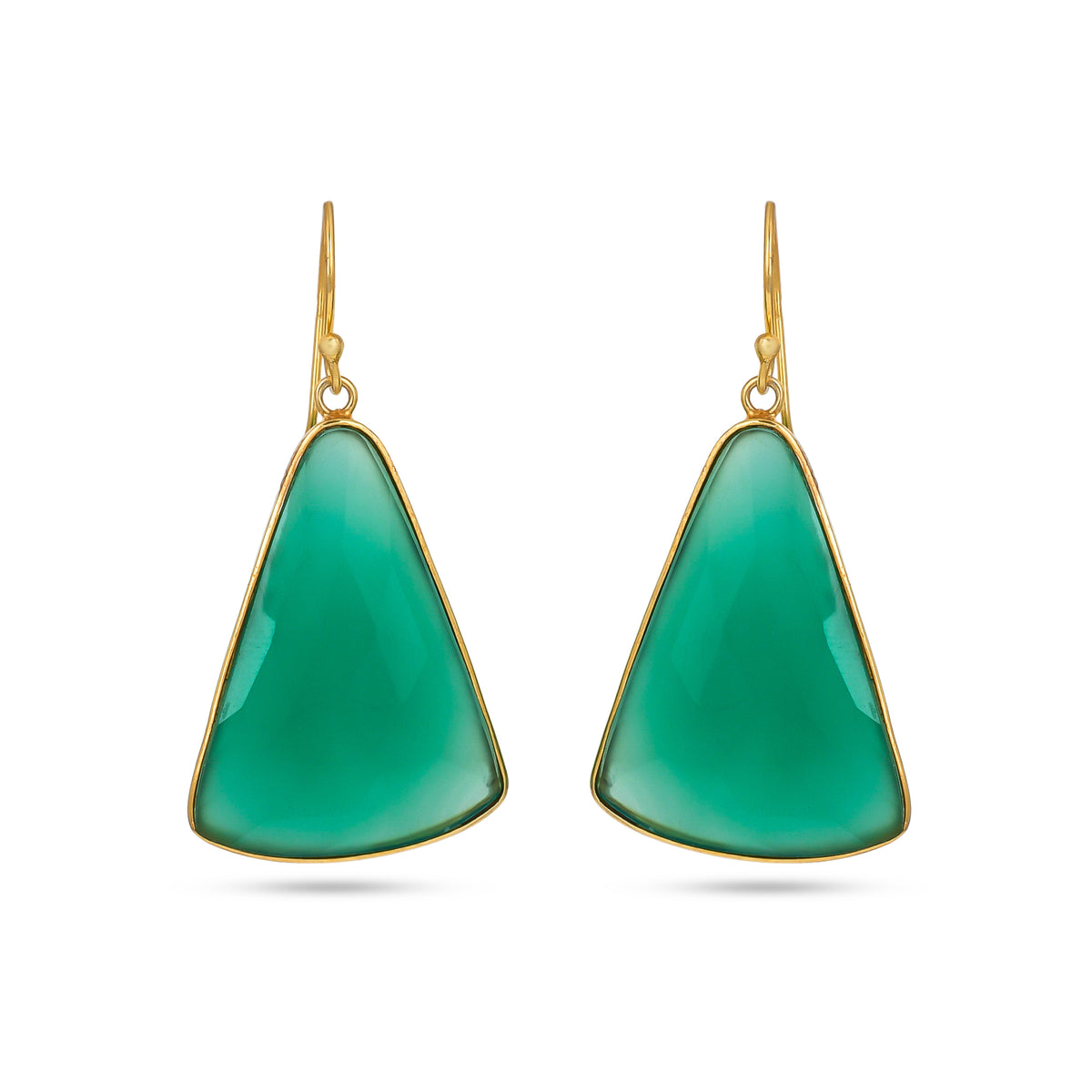Green Glow Earrings
