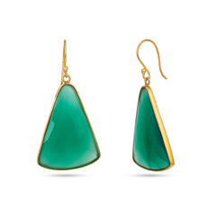 Green Glow Earrings