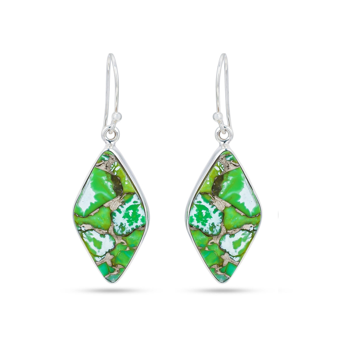 Green Bloom Earrings