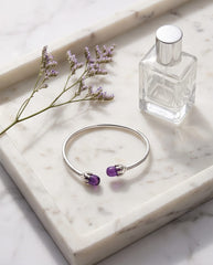Lilac Swirl Bracelet