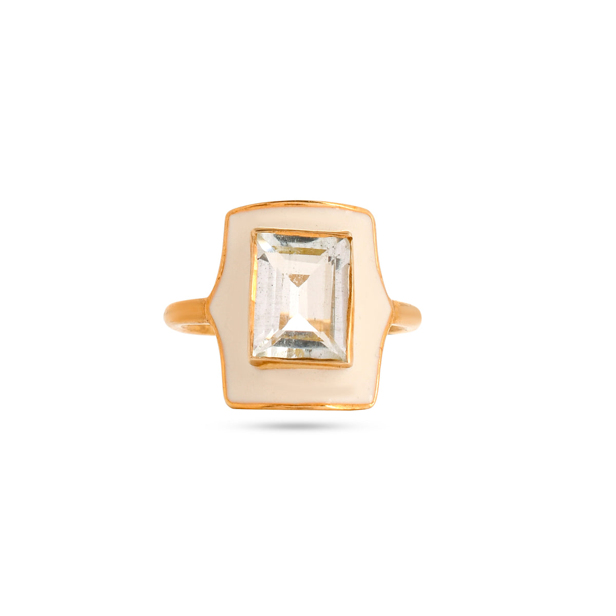 Aqua Snow Ring