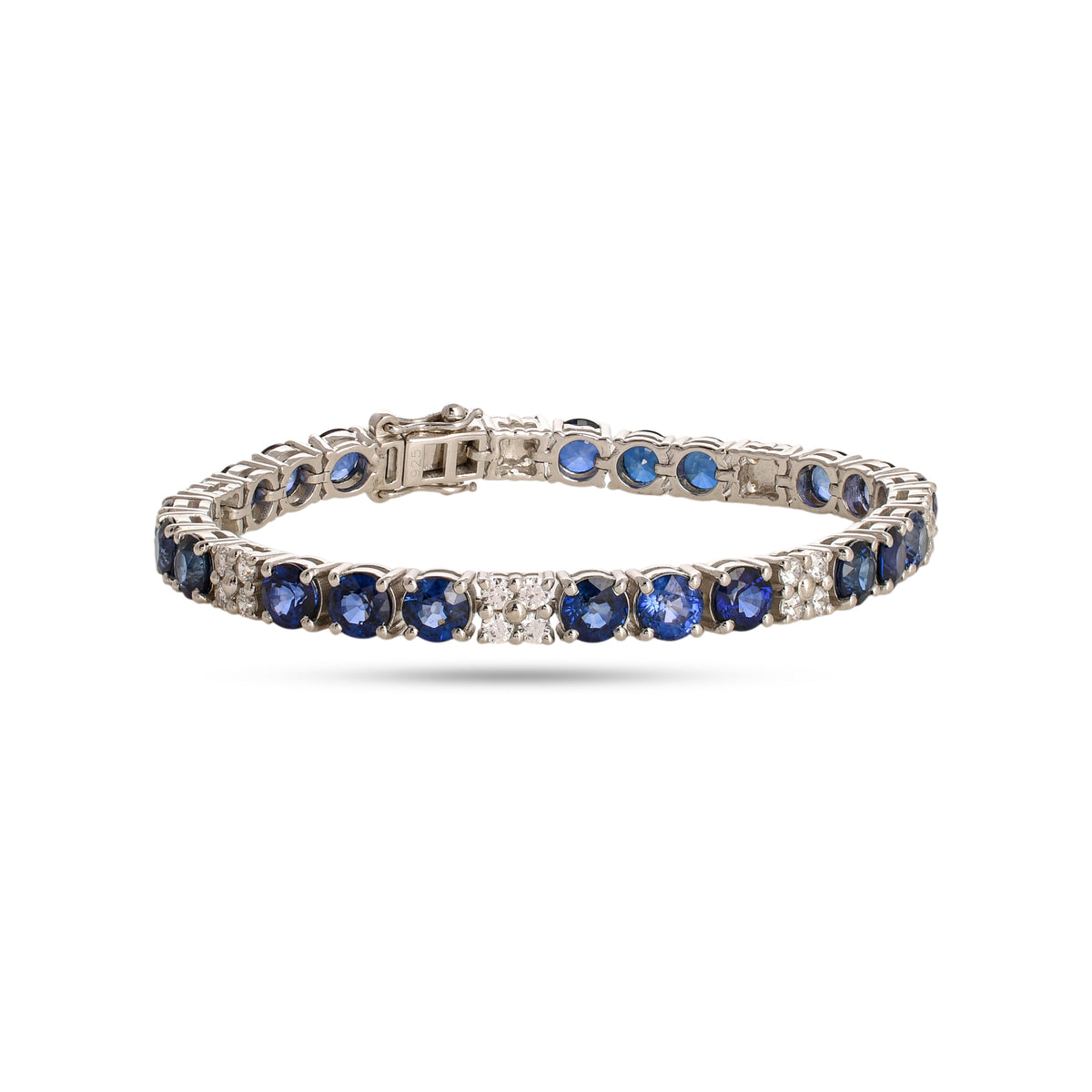 Blue Sapphire Tennis Bracelet