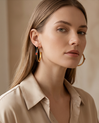 Coral charm Earrings