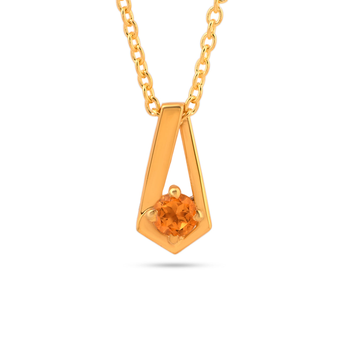 Minimal Sunshine Necklace