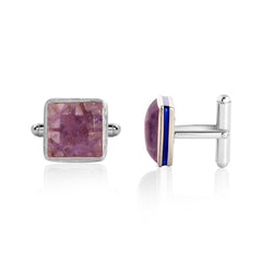 Quad Amethyst Cufflinks