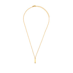 Peridot Bar Necklace