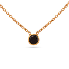 Black Dot Necklace