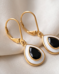 Black & White Earrings